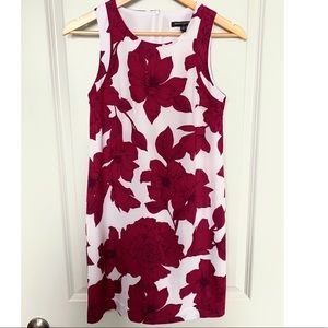 Petite Banana Republic Flowered Sheath Dress